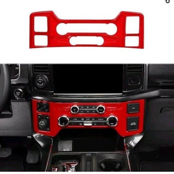 Center Console AC Control Panel Cover Trim For Ford F-150 2021-2023 - Picture 1 of 10